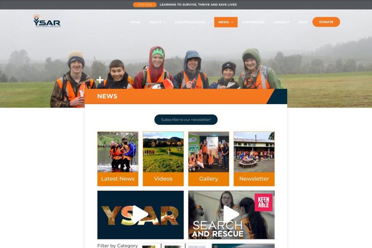 Willing Web - News from YSAR __ Youth Search and Rescue