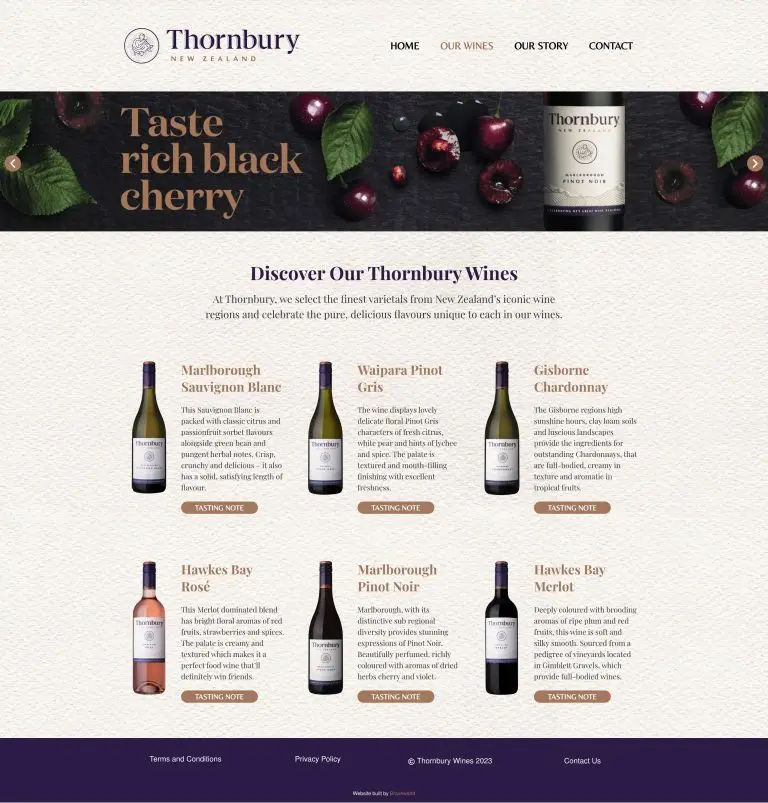 Willing Web - Our Wines – Thornbury Wines